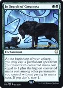 In Search of Greatness (PRE-177S) [Kaldheim Promos] Foil