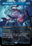 Rhystic Study (Anime Borderless) (WOT-071) [Wilds of Eldraine: Enchanting Tales] Foil