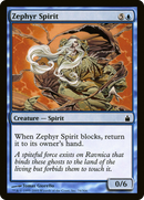 Zephyr Spirit (RAV-076) [Ravnica: City of Guilds] Foil