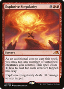 Explosive Singularity (NEO-140) [Kamigawa: Neon Dynasty] Foil