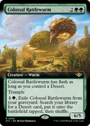 Colossal Rattlewurm (Extended Art) (OTJ-339) [Outlaws of Thunder Junction]