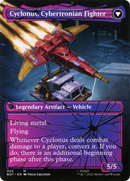 Cyclonus, the Saboteur (Shattered Glass) (BOT-023) (Borderless) [Transformers] Foil
