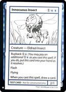 Innocuous Insect (CMB1-023) [Mystery Booster Playtest Cards 2019]