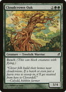 Cloudcrown Oak (LRW-201) [Lorwyn] Foil