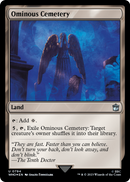 Ominous Cemetery (Surge Foil) (WHO-794) [Doctor Who] Foil