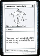 Lantern of Undersight (No PW Symbol) (CMB1-106) [Mystery Booster Playtest Cards 2021]