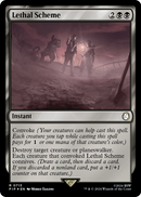 Lethal Scheme (Surge Foil) (PIP-713) [Fallout] Foil