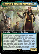 Elrond of the White Council (Extended Art) (LTC-134) [Tales of Middle-earth Commander] Foil