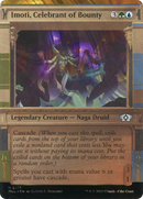 Imoti, Celebrant of Bounty (Halo Foil) (MUL-173) (Showcase) (Borderless) [Multiverse Legends] Foil
