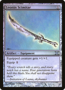 Leonin Scimitar (10E-331★) [Tenth Edition] Foil