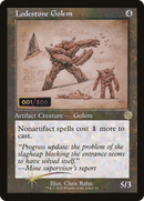 Lodestone Golem (Schematic) (Serial Numbered) (BRR-092) [The Brothers' War Retro Artifacts] Foil