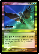 Sphinx's Revelation (Retro Frame) (Serial Numbered) (RVR-383) [Ravnica Remastered] Foil