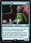 Twitching Doll (PRE-201) [Duskmourn: House of Horror Promos] Foil