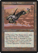 Phyrexian War Beast (Facing Right) (ALL-170) [Alliances]