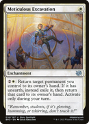 Meticulous Excavation (BRO-016) [The Brothers' War]