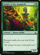 Knight of the Stampede (RIX-138) [Rivals of Ixalan] Foil