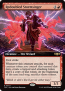 Redoubled Stormsinger (Extended Art) (TDC-077) [Commander: Tarkir: Dragonstorm]