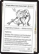 Brigid, Who's Seen Some Stuff [Mystery Booster 2]