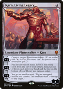 Karn, Living Legacy (DMU-001) [Dominaria United] Foil