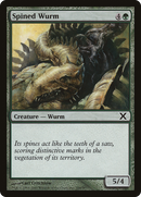 Spined Wurm (10E-298) [Tenth Edition] Foil
