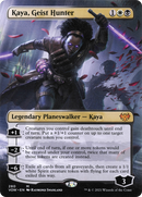 Kaya, Geist Hunter (Borderless) (VOW-280) (Borderless) [Innistrad: Crimson Vow] Foil