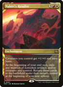 Nahiri's Resolve (Showcase) (MAT-087) [March of the Machine: The Aftermath] Foil