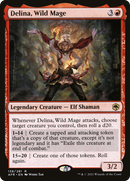 Delina, Wild Mage (AFR-138) [Adventures in the Forgotten Realms] Foil