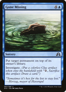 Gone Missing (SOI-067) [Shadows over Innistrad] Foil