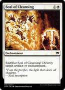 Seal of Cleansing (VMA-043) [Vintage Masters]