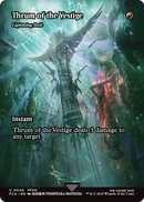 Thrum of the Vestige - Lightning Bolt (Showcase) (FCA-040) (Borderless) [FINAL FANTASY: Through the Ages] Foil