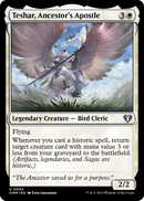 Teshar, Ancestor's Apostle (CMM-065) [Commander Masters]