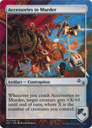 Accessories to Murder (UST-167) (Borderless) [Unstable] Foil