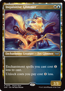 Inquisitive Glimmer (PPDSK-415) [Promo Pack: Duskmourn: House of Horror] Foil