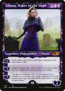 Liliana, Waker of the Dead (M21-297) (Showcase) [Core Set 2021] Foil