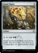 Gruul Signet (RVR-259) [Ravnica Remastered]