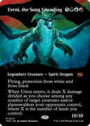 Ureni, the Song Unending (Borderless) (TDM-374) (Showcase) [Tarkir: Dragonstorm] Foil