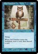 Owl Familiar (ME4-054) [Masters Edition IV] Foil