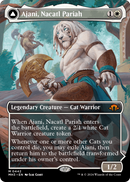 Ajani, Nacatl Pariah (Borderless) (MH3-442) [Modern Horizons 3] Foil