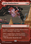 Goblin Bombardment (WOT-043) (Showcase) (Borderless) [Wilds of Eldraine: Enchanting Tales]