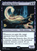 Enduring Tenacity (PRE-095) [Duskmourn: House of Horror Promos] Foil