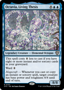 Octavia, Living Thesis (OTC-103) [Outlaws of Thunder Junction Commander]