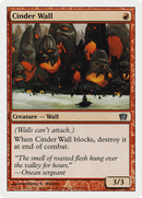 Cinder Wall (8ED-182) [8th Edition] Foil