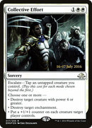 Collective Effort (PRE-017) [Eldritch Moon Promos] Foil