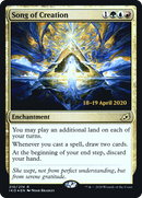 Song of Creation (PRE-210S) [Ikoria: Lair of Behemoths Promos] Foil