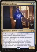 Scheming Fence (PPSNC-219) [Promo Pack: Streets of New Capenna Promos] Foil