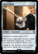 Hero's Blade (Surge Foil) (WHO-832) [Doctor Who] Foil