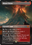 Mount Doom (Borderless) (LTR-343) [The Lord of the Rings: Tales of Middle-earth] Foil