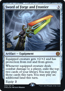 Sword of Forge and Frontier (PRE-244) [Phyrexia: All Will Be One Promos] Foil