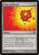 Panic Spellbomb (SOM-191) [Scars of Mirrodin] Foil