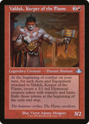 Valduk, Keeper of the Flame (Retro Frame) (DMR-333) [Dominaria Remastered]